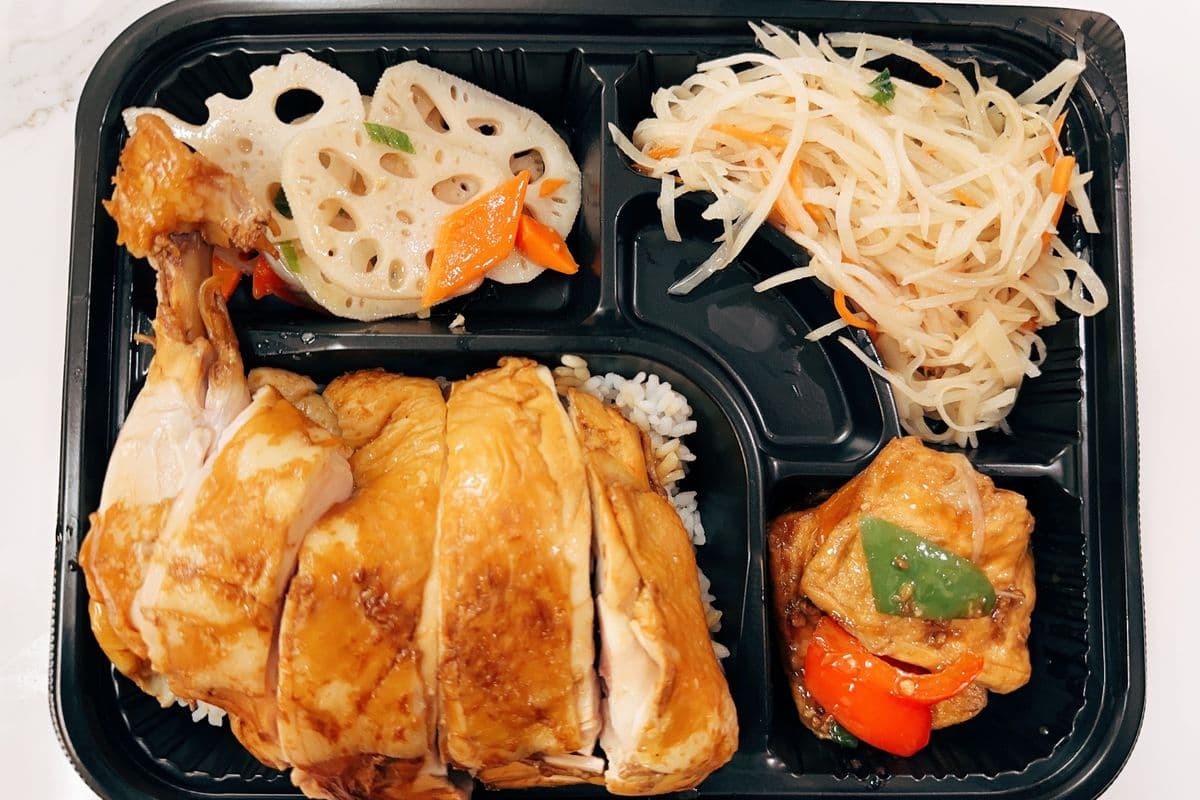 Chicken Leg Bento 鸡腿饭
