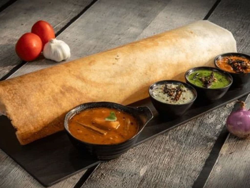 Ghee Roast Masala Dosa