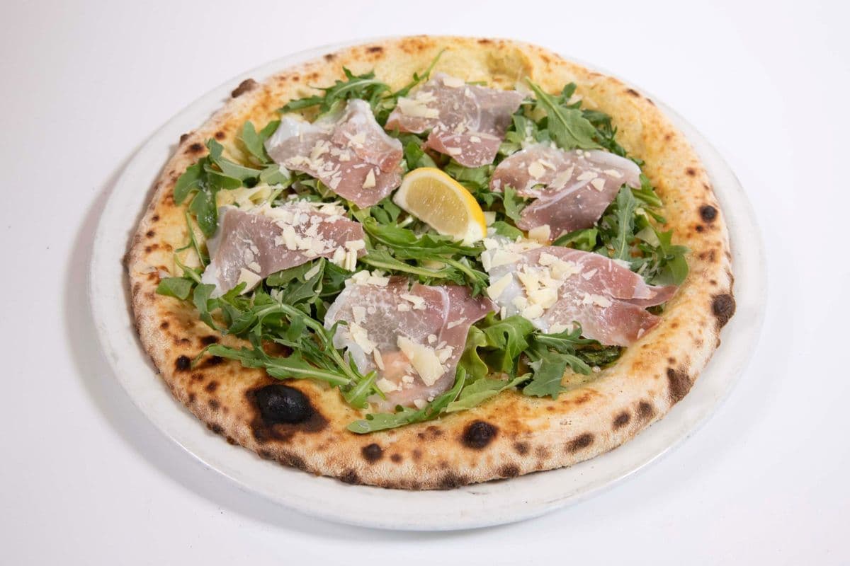 [F] PROSCIUTTO ARUGULA 15"