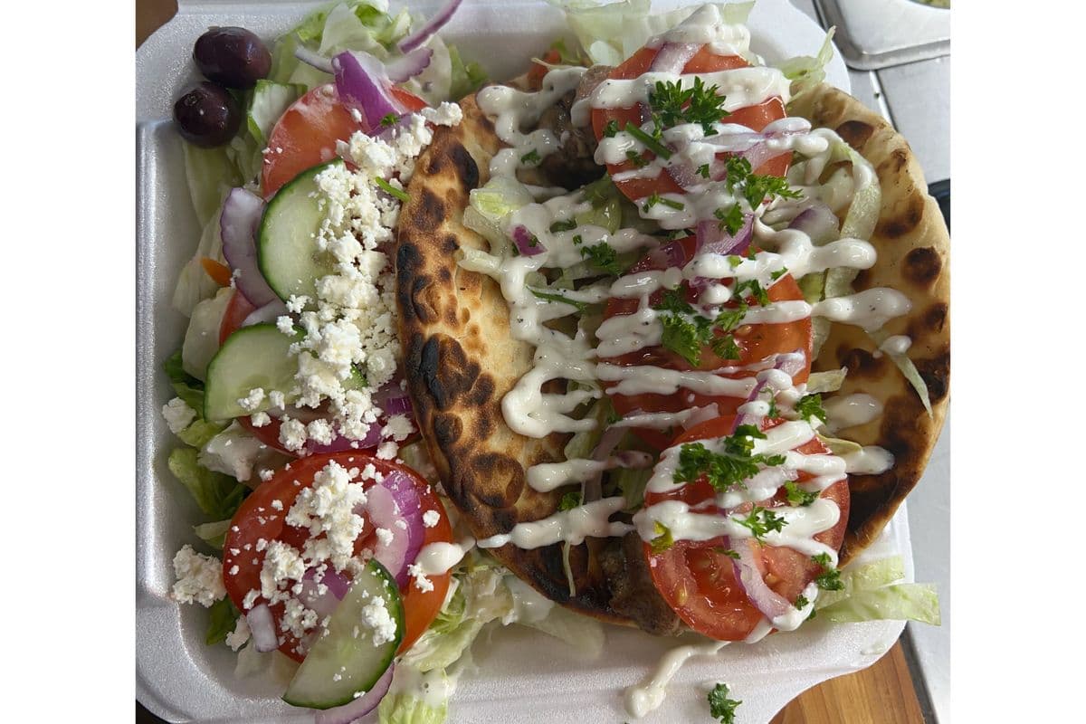 Gyros on a Pita