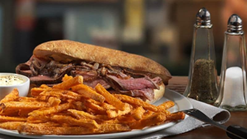French Beef Dip Sandwich