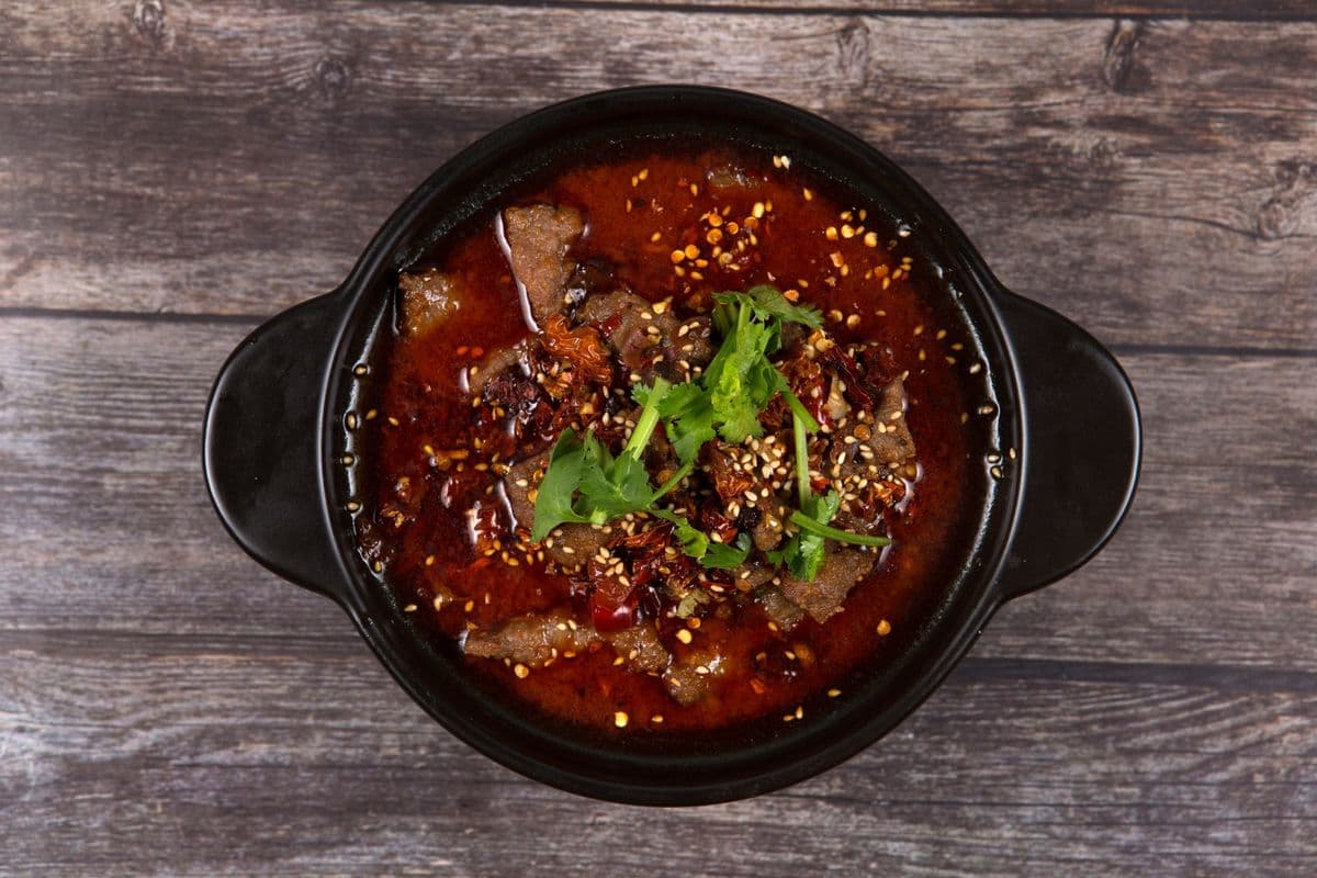 Spicy Boiled Beef 水煮牛肉