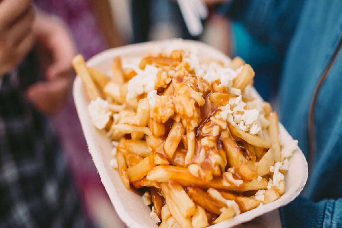 Vegetarian Poutine