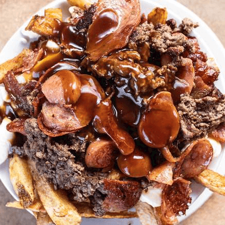 Brontosaur Poutine / Poutine Brontosaure