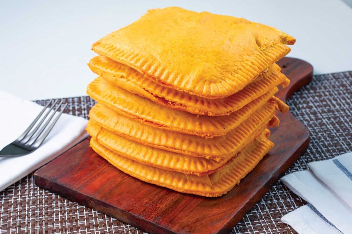 Ackee and Saltfish Patty