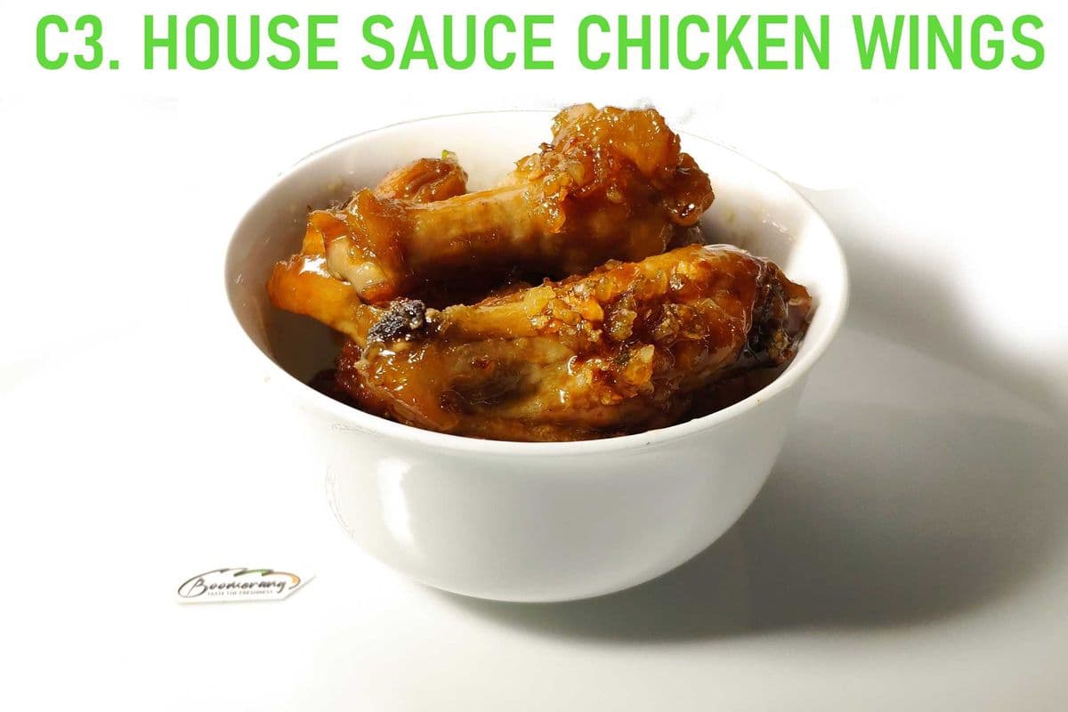 C03. House Sauce Chicken Wings