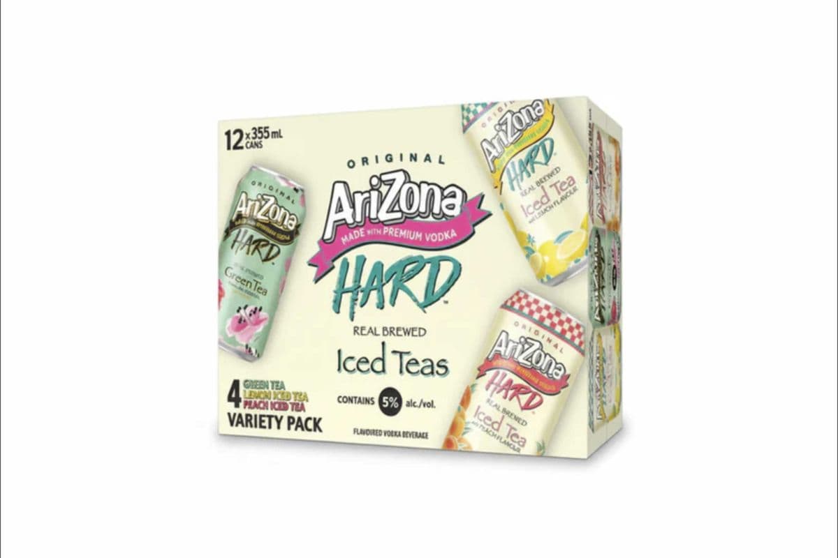 Arizona Hard Iced Tea Mixer (12-Pack) (12 x 355ml)
