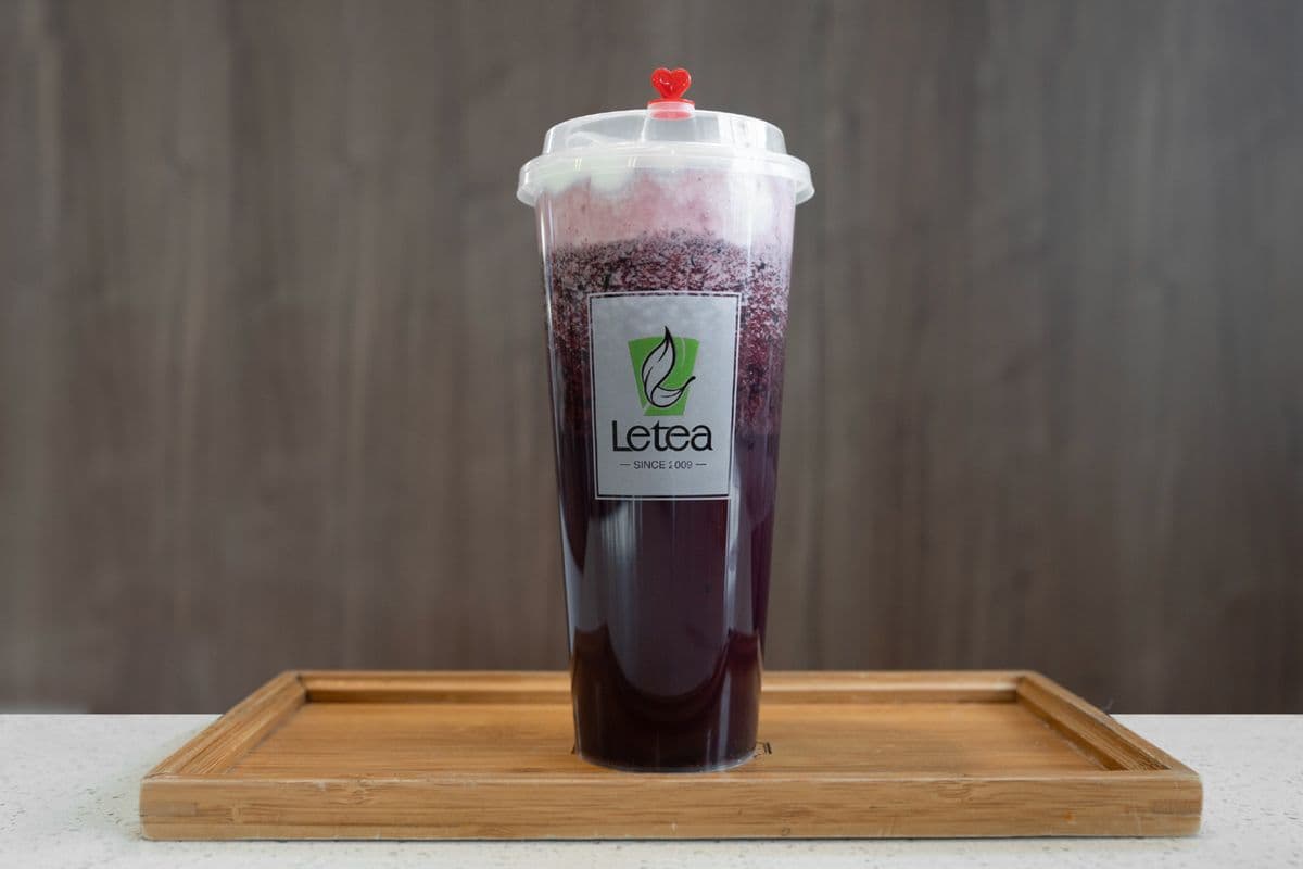 Cheese Blueberry oolong Tea