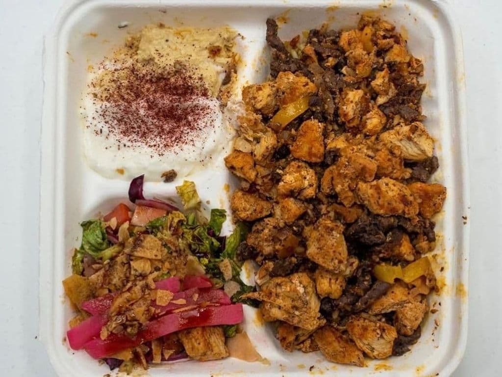 Chicken & Beef Shawarma Platter