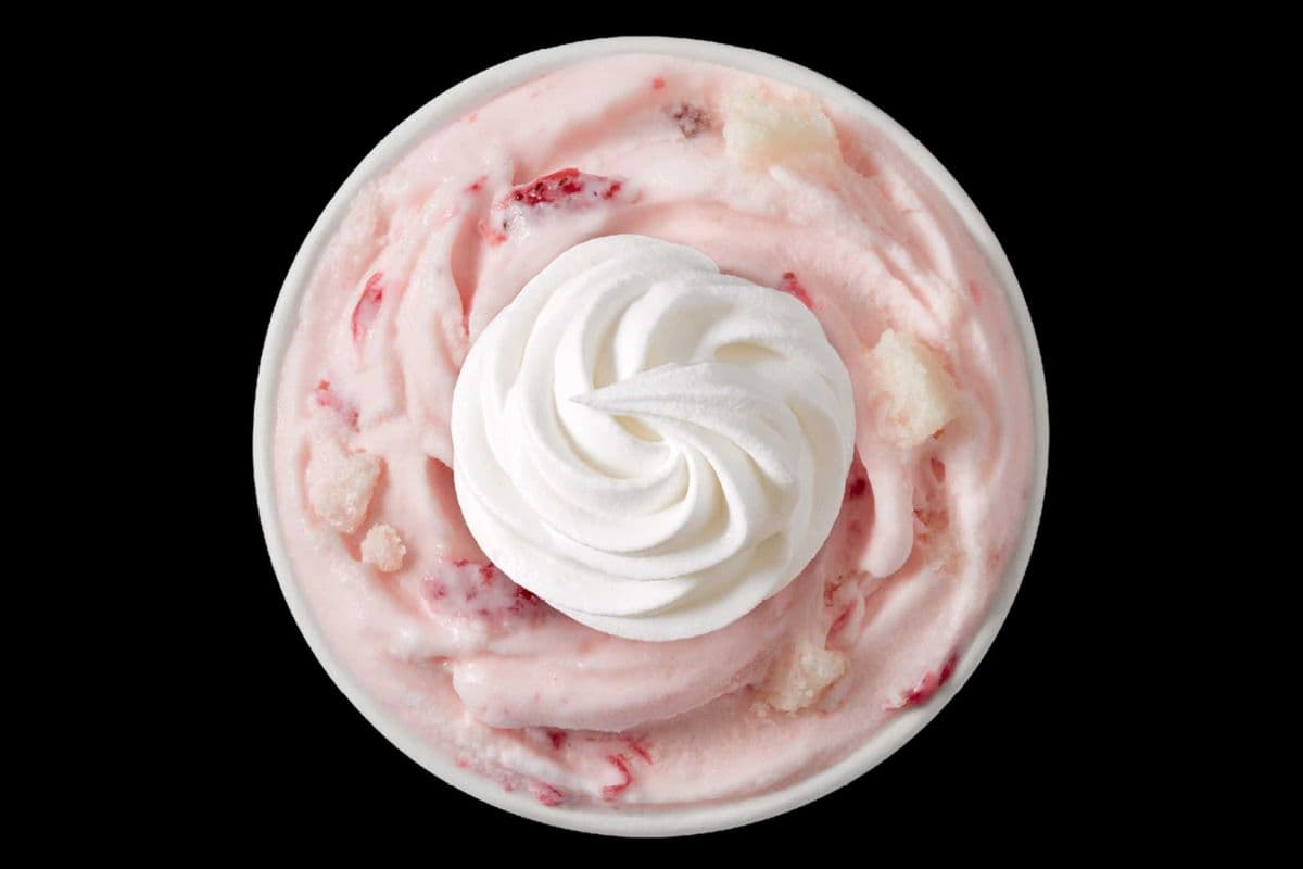 NEW! Strawberry Angel Food Cake Blizzard® Treat