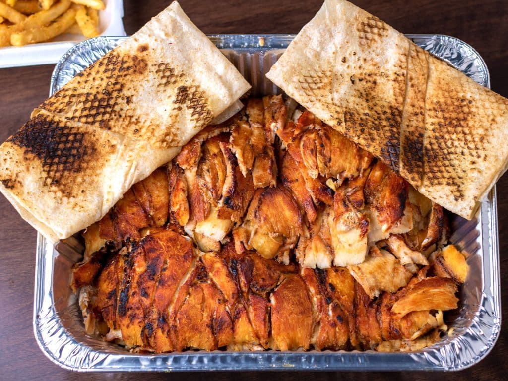 Tronches de Shawarma Poulet 1/2 KG / Slices of Chicken Shawarma 1/2 KG