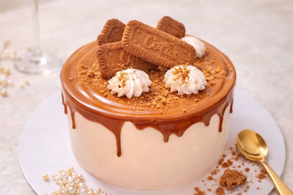 Biscoff Elite Cake
