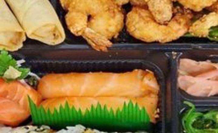 Garlic Butter Shrimp Bento Box (奶油虾)外卖