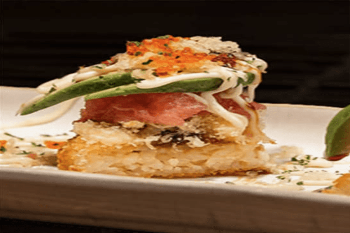 119. Tuna Sushi Pizza (4 pcs)