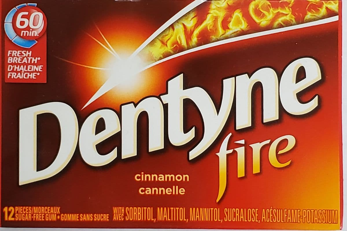 Dentyne fire cinnamon (12 pieces)