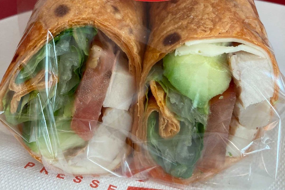 Chicken and Avocado Wrap