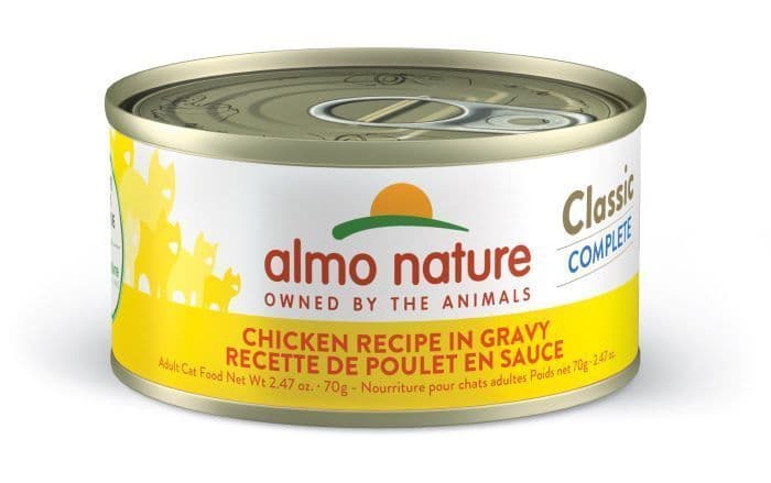 Almo Nature Classic Complete Cat Food - Chicken Recipe In Gravy 70g
