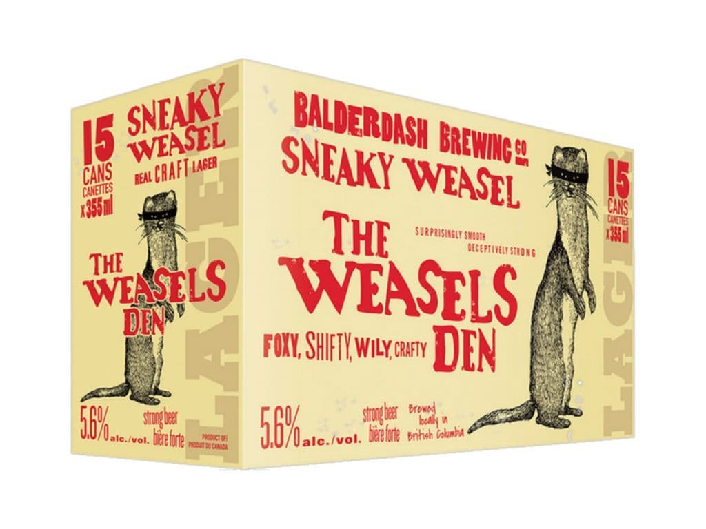 Sneaky Weasel Craft Lager 15pk