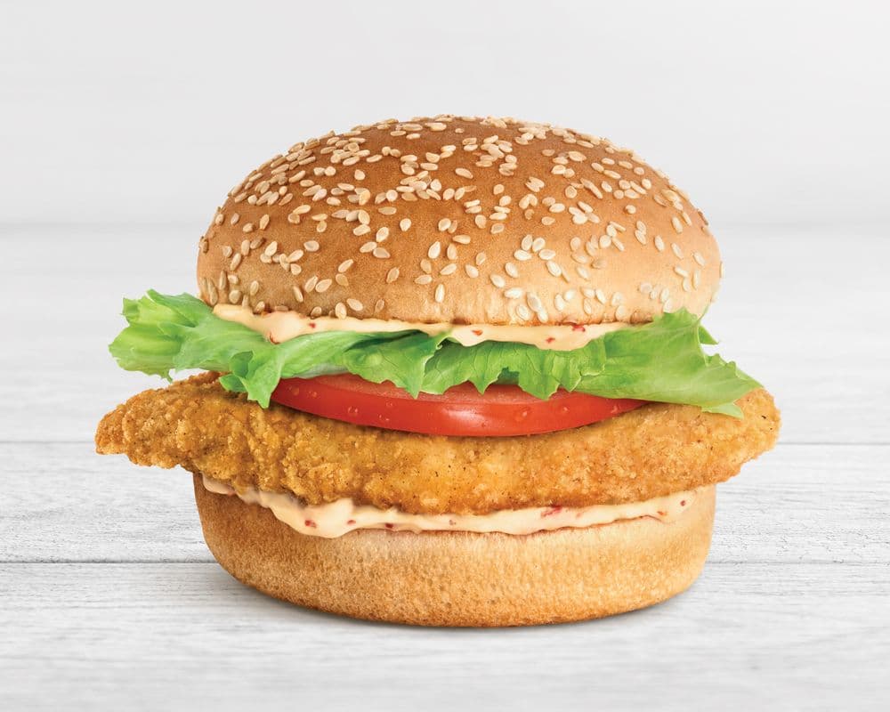Spicy Habanero Chicken Burger