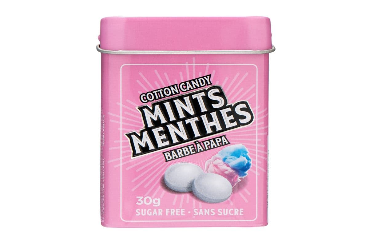 Marché Express Menthes Barbe à papa (30g) 77782 / On The Run Mints Cotton Candy (30g) 77782