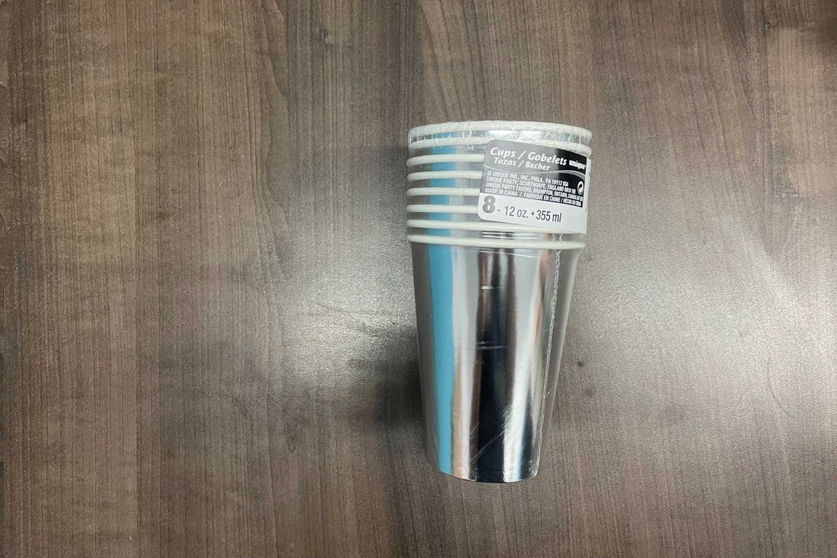 Cups Silver 12oz 8pk (12oz)