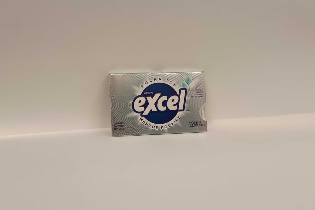 Wrigley's Excel Gum - Polar Ice - 12 Pieces