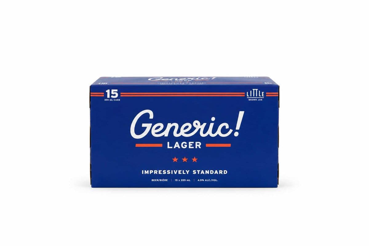 LITTLE BROWN JUG GENERIC LAGER (15 x 355ml Cans)
