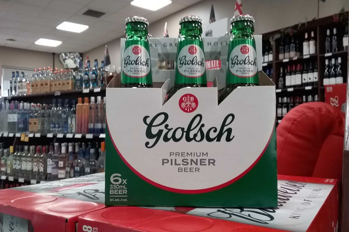 Grolsch 6 bottles (1 x 6 x 355 ml bottles)