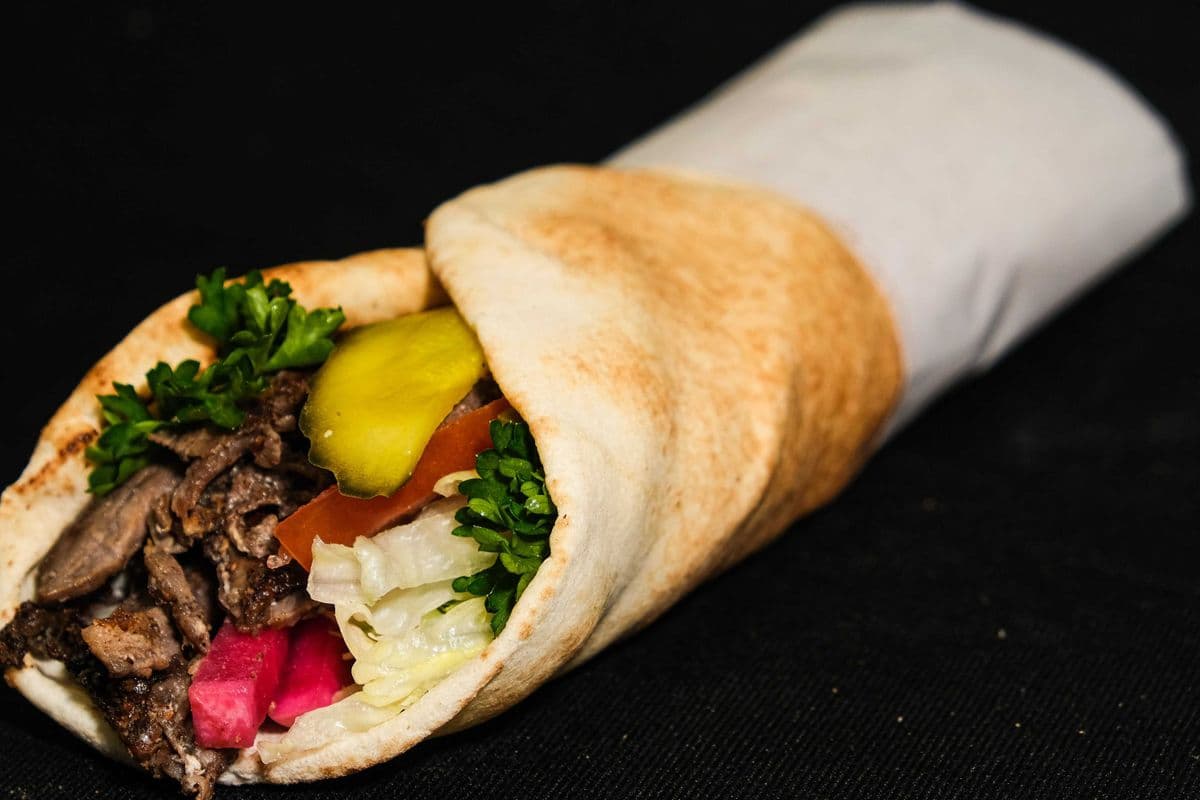 Beef Shawarma sandwich