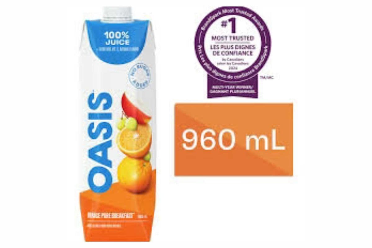 Oasis Juice Orange Pure Breakfast (960 ml)