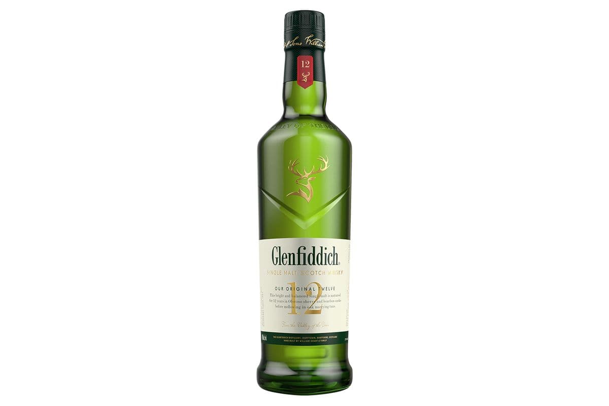 Glenfiddich 12 Year Old Scotch Whisky (750 ml)
