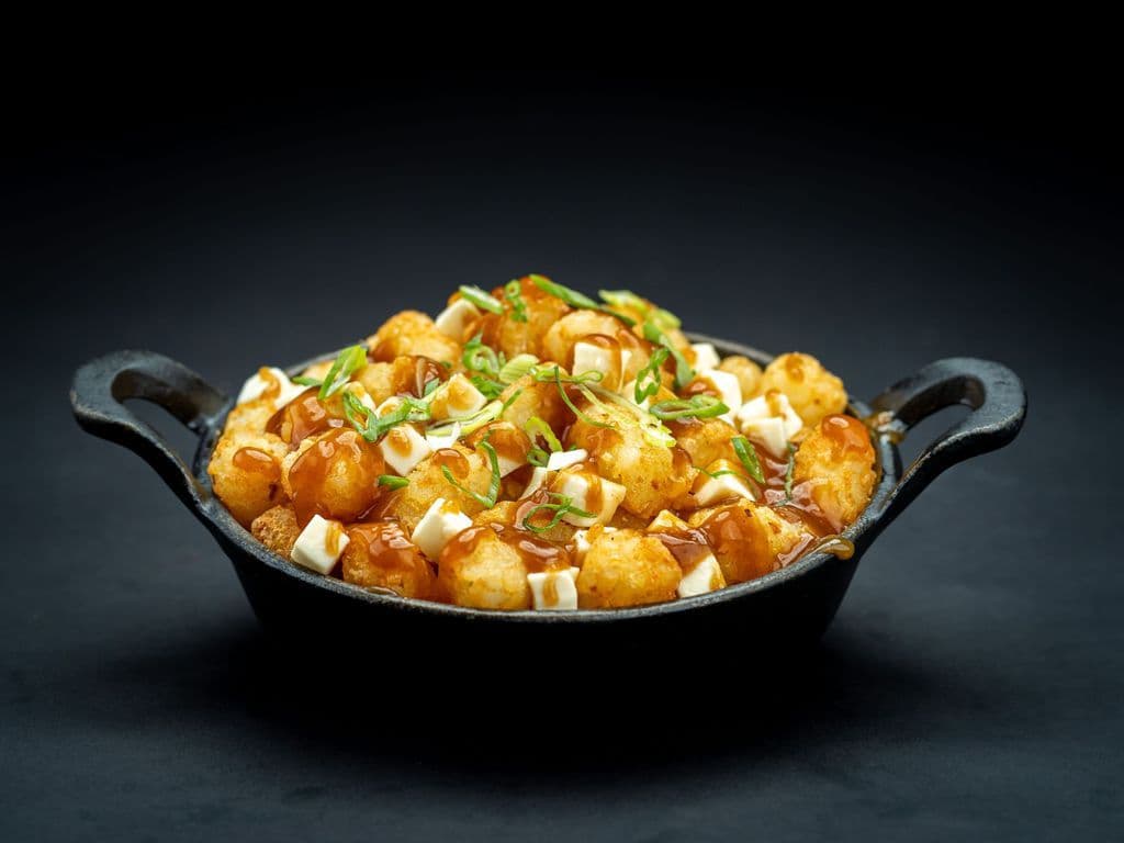 Poutine Tater Tots Vegan