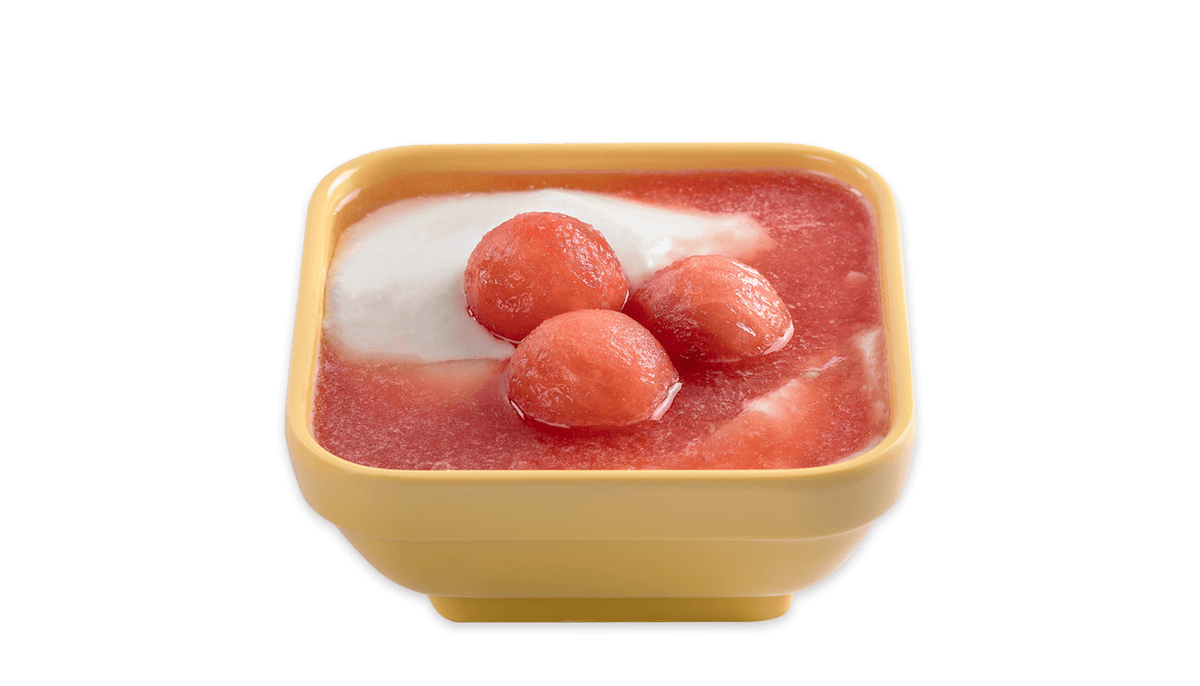 Watermelon Tofu Pudding - 西瓜豆腐花