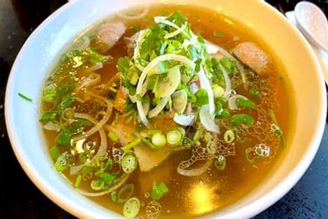 26. Beef Ball Noodle Soup - Phở Bò Viên