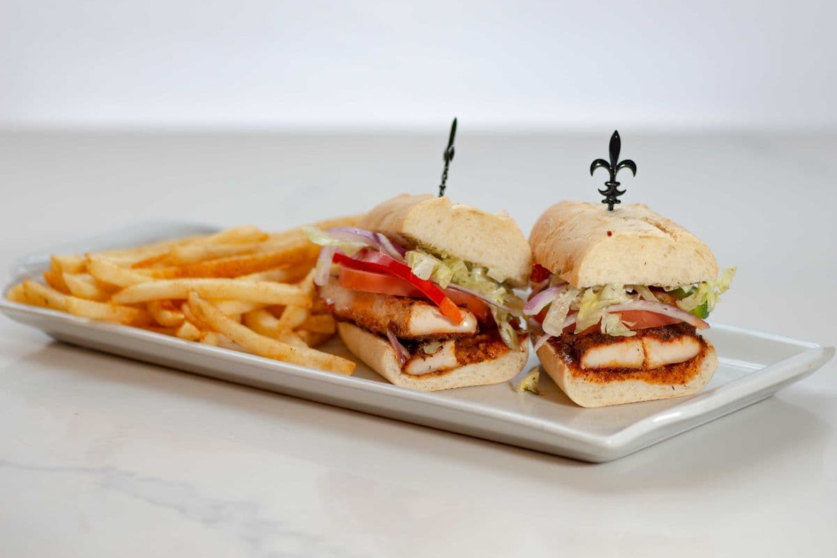 Mango Chicken Po'boy
