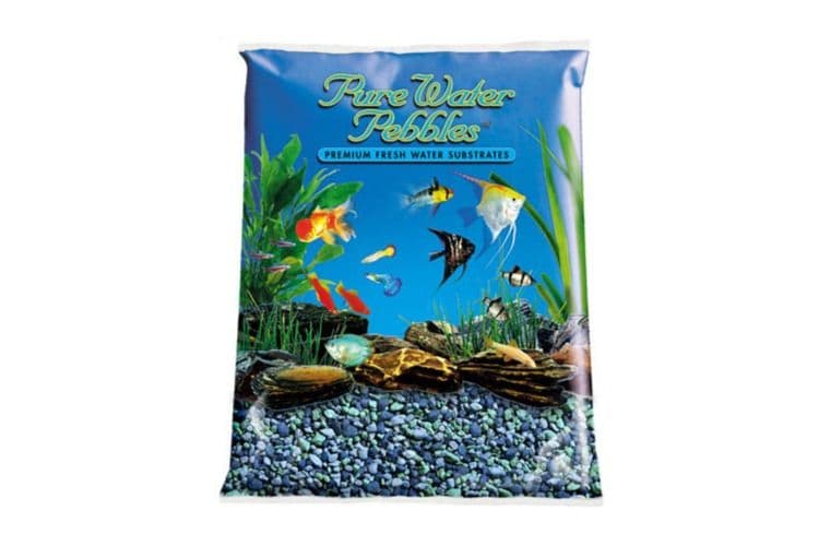 Nature's Ocean Pure Water Pebbles Blue Lagoon Aquarium Gravel (5lbs)