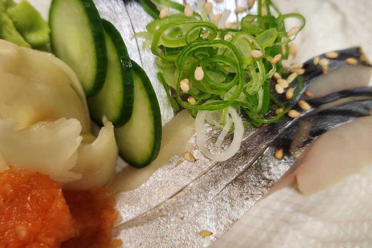 Saba Sashimi (4pcs)