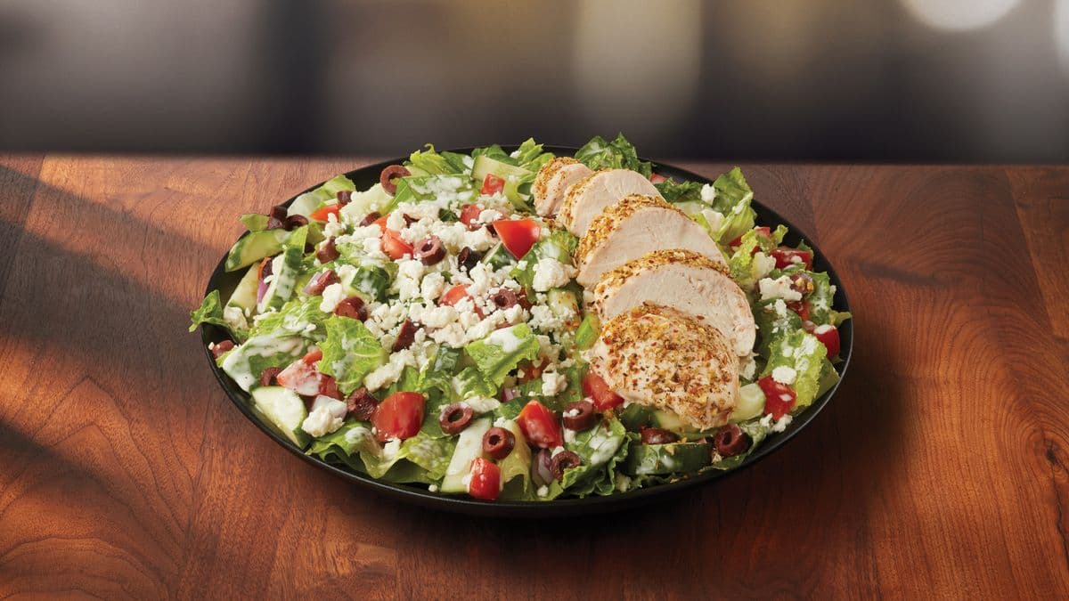 New! Chicken Greek Salad