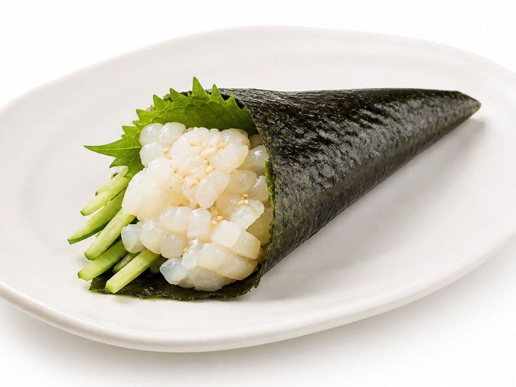 K7 Cuttle Fish Hand Roll