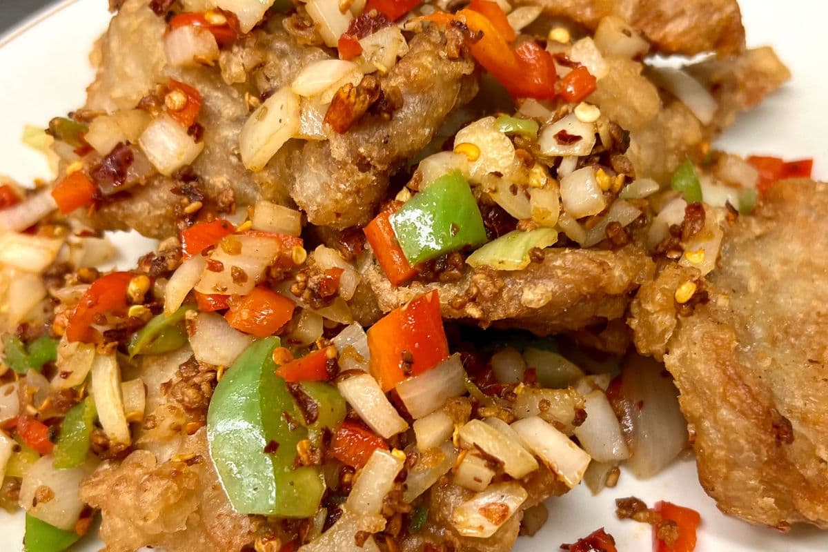 Salt and Pepper Pork Chop