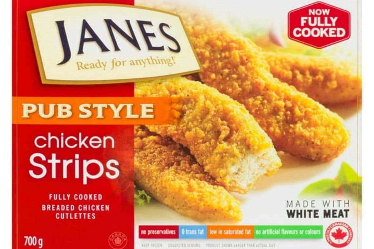 Janes Pub Style Breaded Chicken Cutlette Strips (700g)