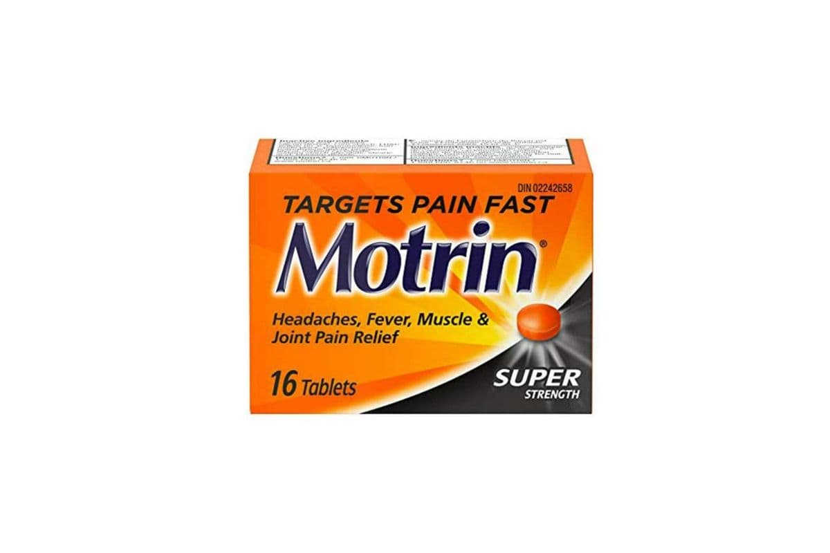 Motrin Super Strength (16 Tablets)