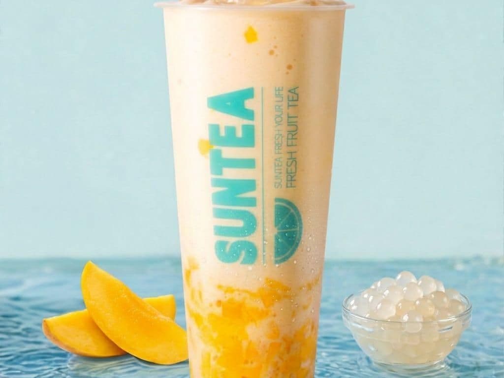 Mango Rose Milkshake 芒果玫瑰奶冰