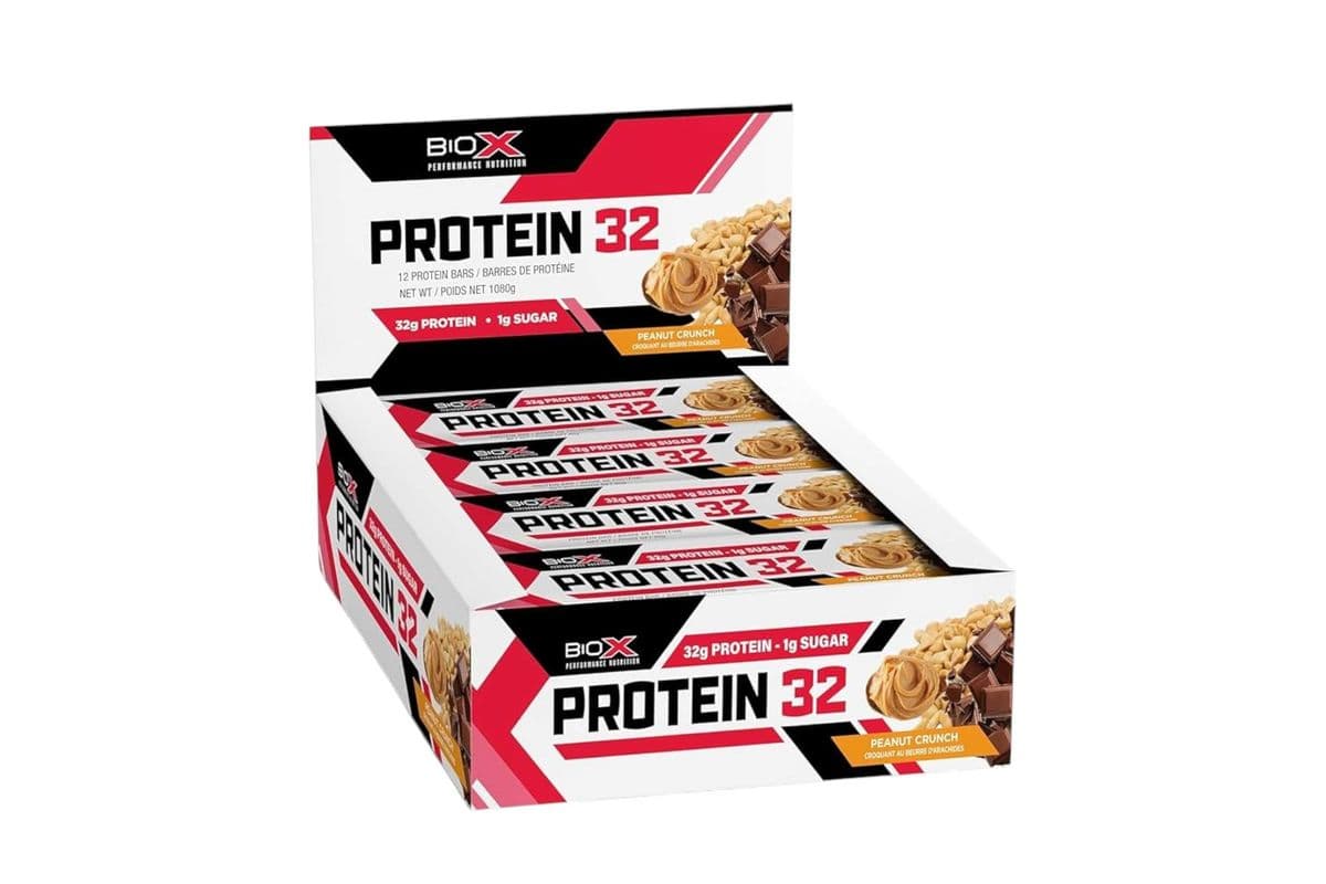 Bio X Peanut Crunch Bar Protein 32gm (90gm) (230 Cal)
