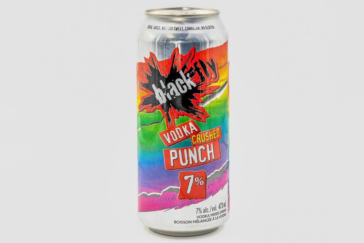 Black Fly Vodka Crushed Punch (1 x 473 ml Can)