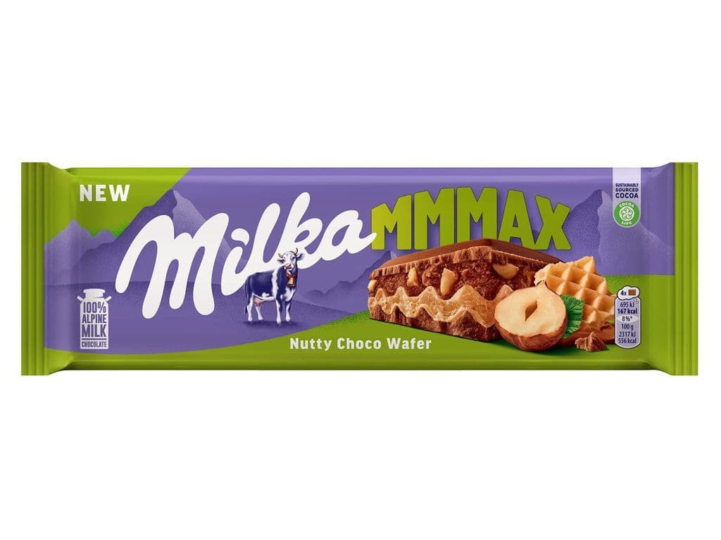 Milka MMAX - Nutty Choco Wafer