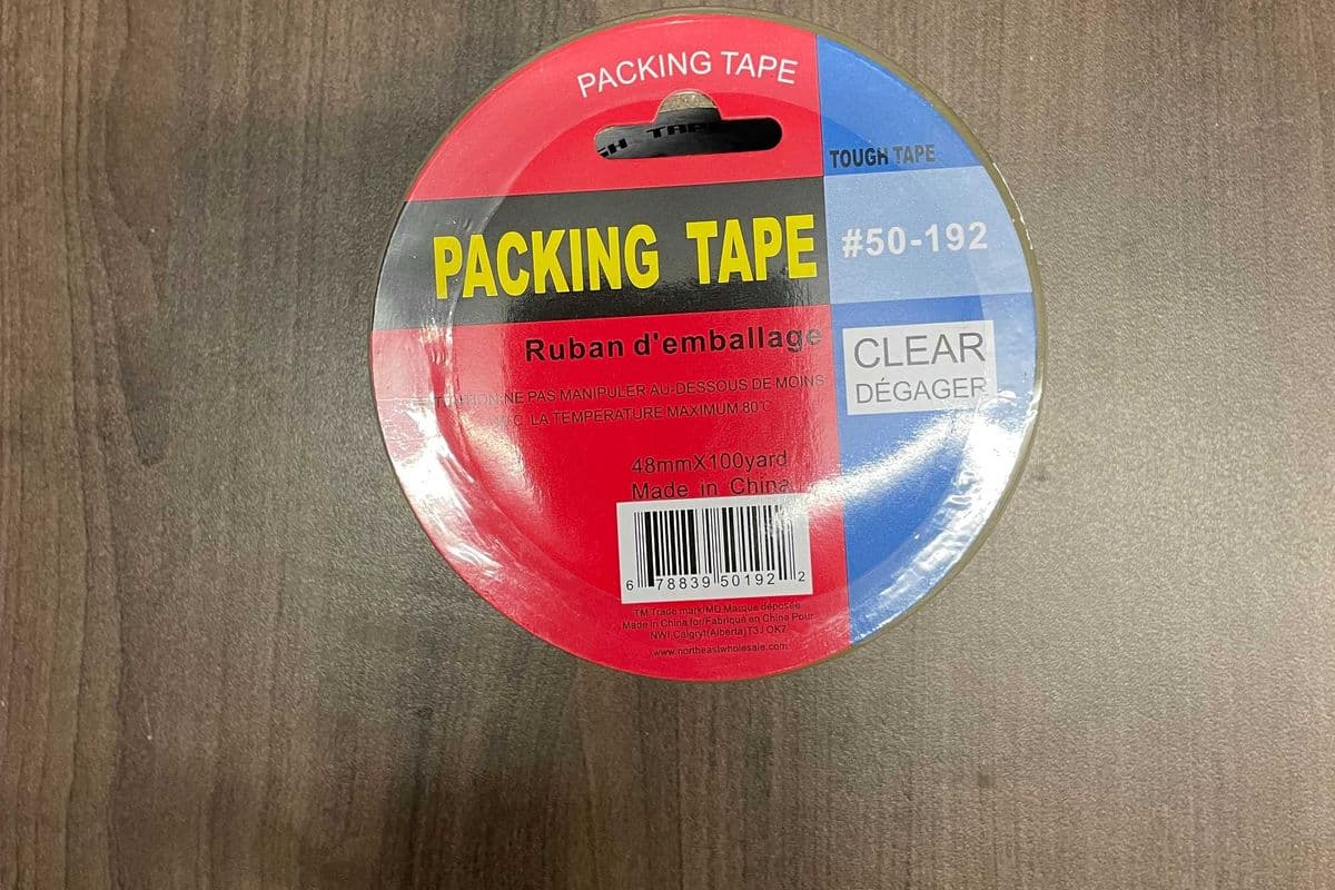 Packing Tape Clear 100 yards (100 yards)