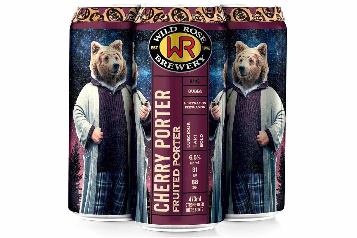 Wildrose Cherry Porter (4 x 473mL Cans)