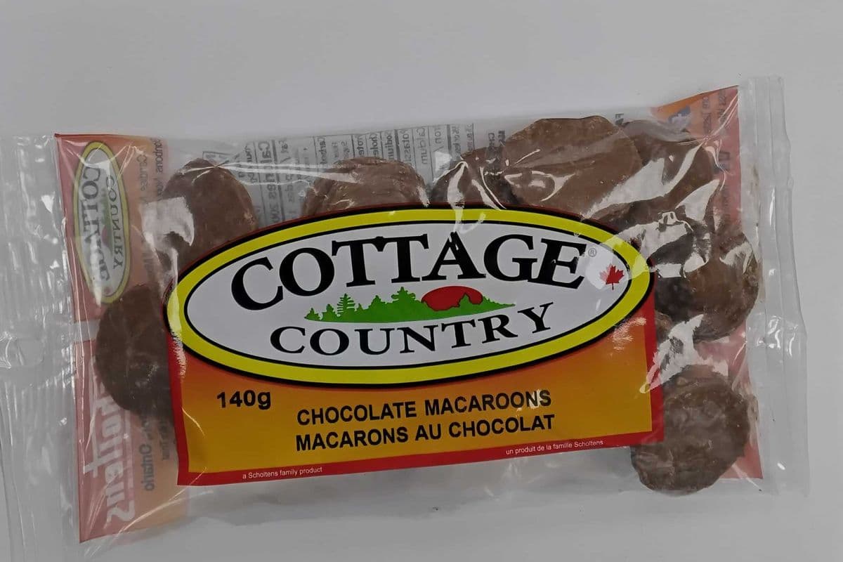 COTTAGE COUNTRY CHOCOLATE MACAROONS (140g)