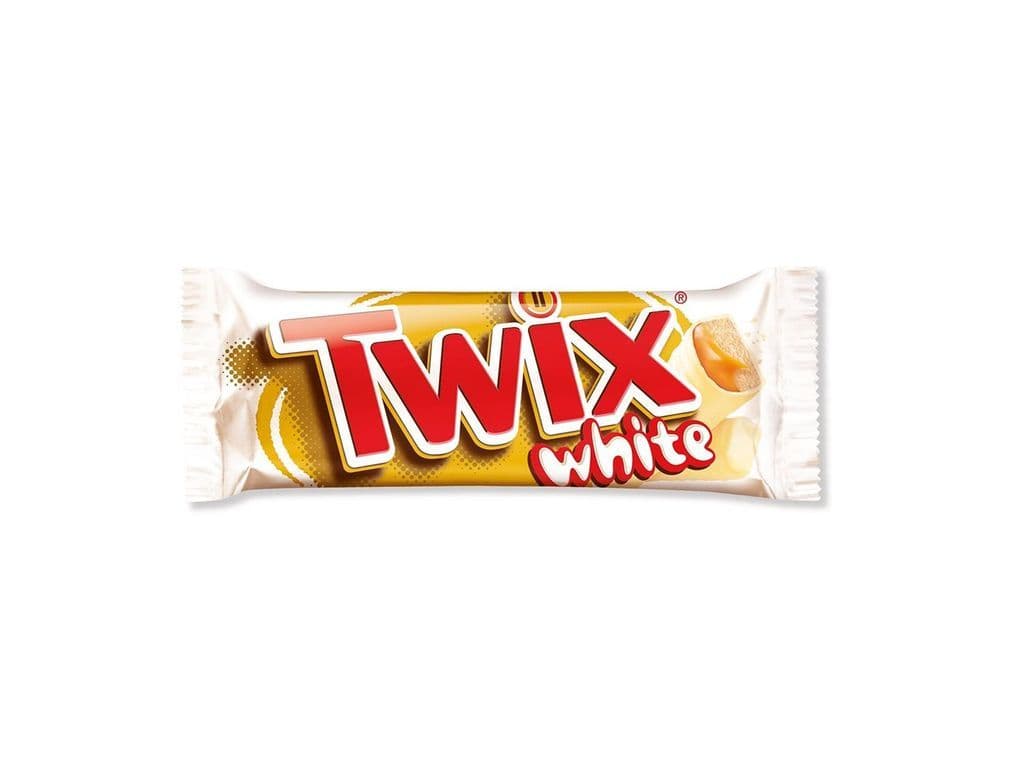 Twix White Chocolate Caramel Biscuit Bar 46g European